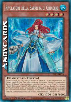 RIVELATORE DELLA BARRIERA DI GHIACCIO