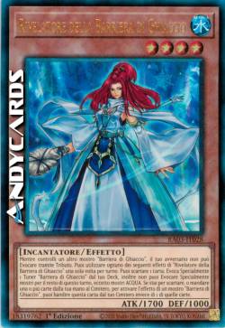 RIVELATORE DELLA BARRIERA DI GHIACCIO