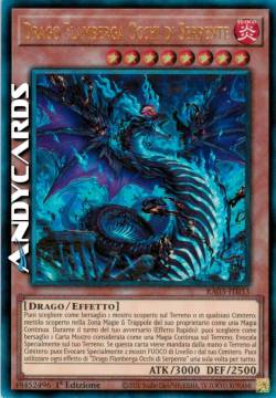 Drago Flamberga Occhi di Serpente