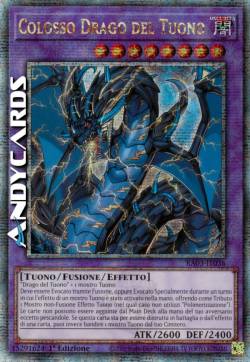 COLOSSO DRAGO DEL TUONO