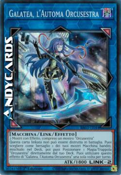 GALATEA, L'AUTOMA ORCUSESTRA