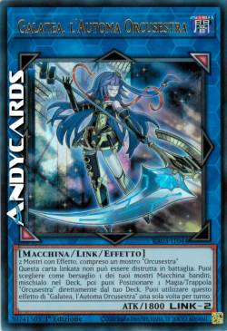 GALATEA, L'AUTOMA ORCUSESTRA