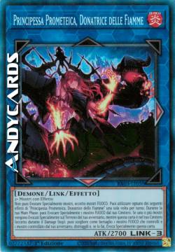 Principessa Prometeica, Donatrice delle Fiamme