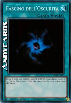 FASCINO DELL'OSCURITÀ