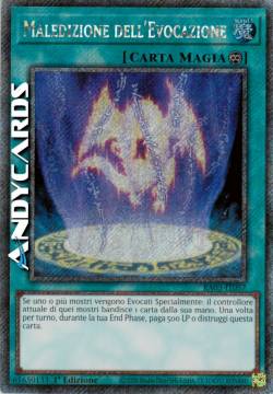 MALEDIZIONE DELL'EVOCAZIONE