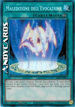 MALEDIZIONE DELL'EVOCAZIONE