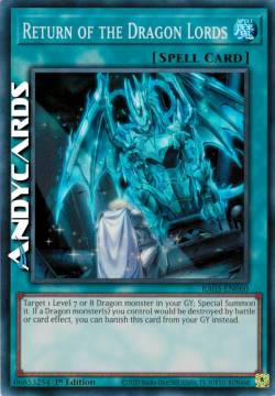 RITORNO DEI SIGNORI DEI DRAGHI