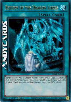 RETURN OF THE DRAGON LORDS