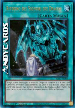 RITORNO DEI SIGNORI DEI DRAGHI