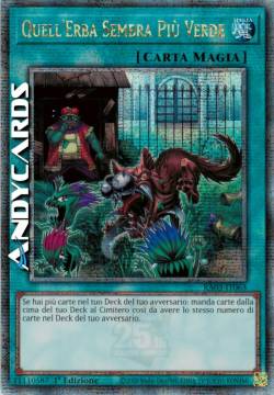 QUELL'ERBA SEMBRA PIÙ VERDE