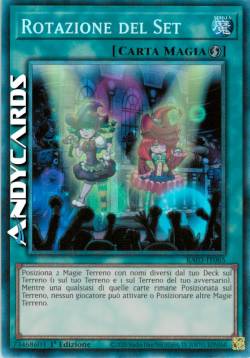 ROTAZIONE DEL SET