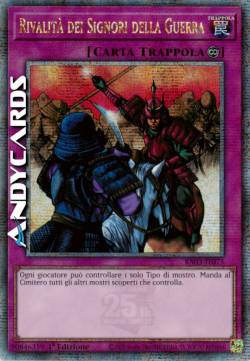 RIVALITÀ DEI SIGNORI DELLA GUERRA