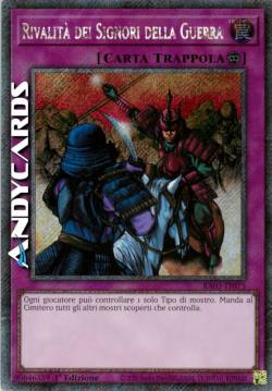 RIVALITÀ DEI SIGNORI DELLA GUERRA