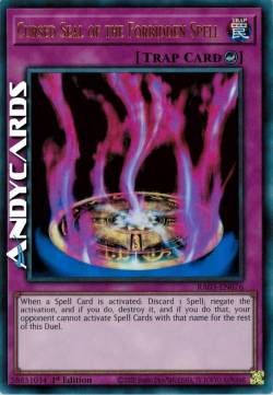 SIGILLO MALEDETTO DELLA MAGIA PROIBITA