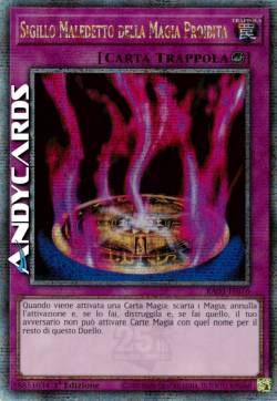 SIGILLO MALEDETTO DELLA MAGIA PROIBITA
