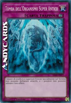 TOMBA DELL'ORGANISMO SUPER ANTICO