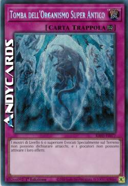 TOMBA DELL'ORGANISMO SUPER ANTICO