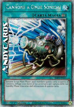 CANNONE A ONDE SONICHE