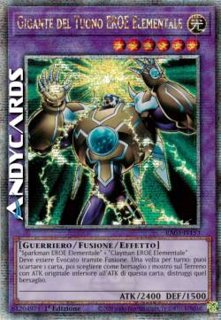GIGANTE DEL TUONO EROE ELEMENTALE