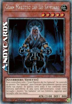 GRANDMASTER OF THE SIX SAMURAI