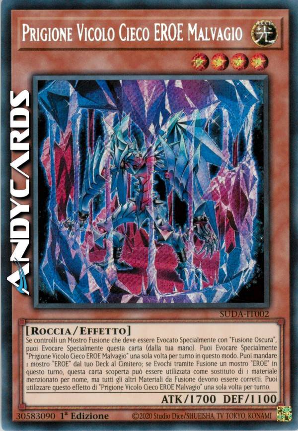 Evil HERO Dead-End Prison | AndyCards Srl