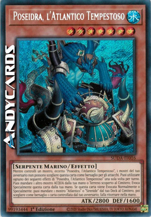 yugioh poseidra deck Yu-Gi-Oh! - Poseidra, The Atlantean Dragon (SDRE-EN001) - Structure Deck: Realm of The Sea Emperor - 1st Edition 1. poseidra 2 Deck 2025