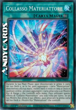 Collasso Materiattore