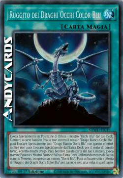 Ruggito dei Draghi Occhi Color Blu