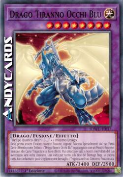 Drago Tiranno Occhi Blu