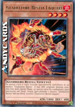 GLADIATORE BESTIA LAQUARI