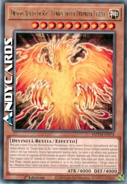 DRAGO ALATO DI RA - FENICE DELLA DIVINITÀ EGIZIA