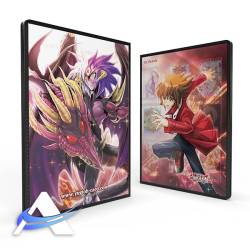 Album Portfolio Duelist Yu-Gi-Oh! 9 Pocket (180 Cards) - Jaden & Yubel