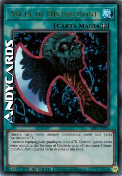 ASCIA DI DISTRUZIONE