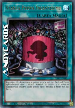 STANZA PROVA INCANTESIMO