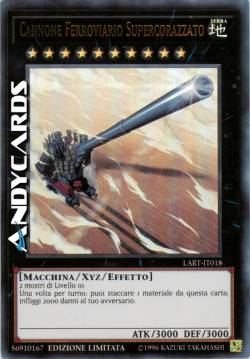 CANNONE FERROVIARIO SUPERCORAZZATO