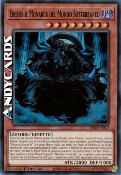 EREBUS IL MONARCA DEL MONDO SOTTERRANEO