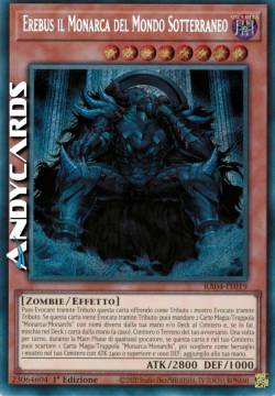 EREBUS IL MONARCA DEL MONDO SOTTERRANEO