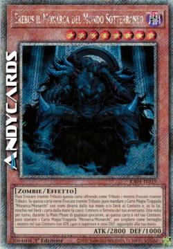 EREBUS IL MONARCA DEL MONDO SOTTERRANEO