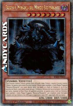 EREBUS IL MONARCA DEL MONDO SOTTERRANEO