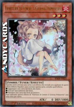 FIORITURA DI CENERE & GIOIOSA PRIMAVERA