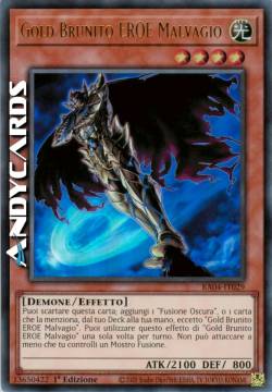 EVIL HERO ADUSTED GOLD