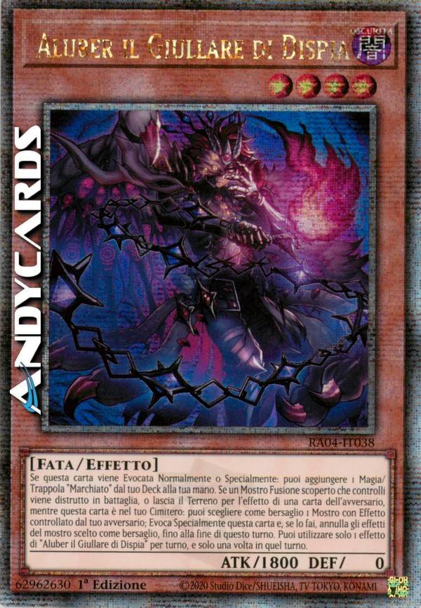 Aluber the Jester of Despia | AndyCards Srl