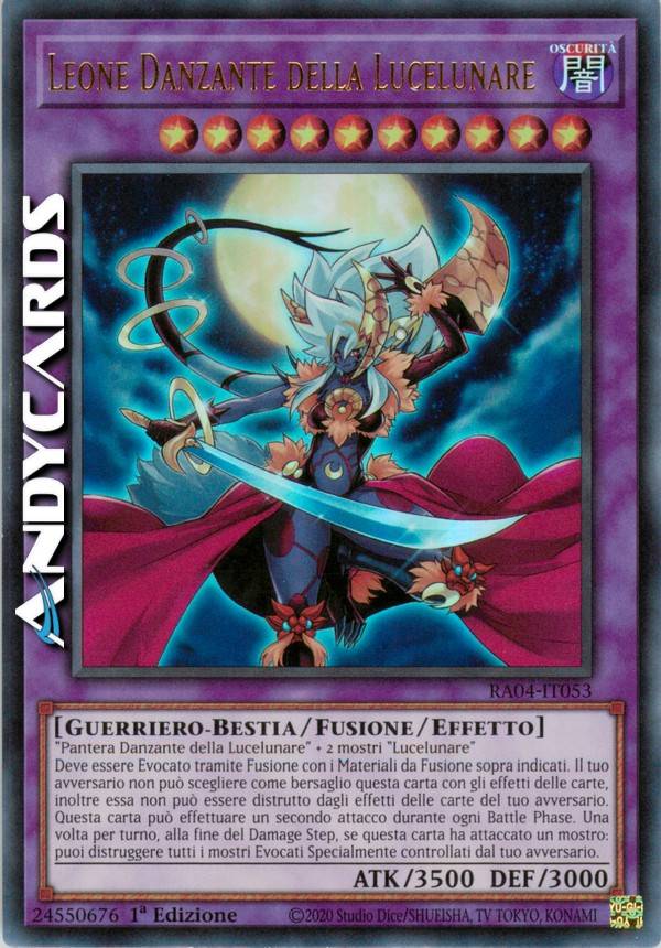 LUNALIGHT LEO DANCER | AndyCards Srl