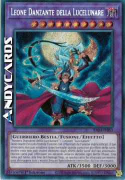 LEONE DANZANTE DELLA LUCELUNARE