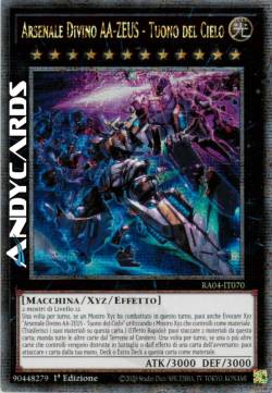 ARSENALE DIVINO AA-ZEUS - TUONO DEL CIELO