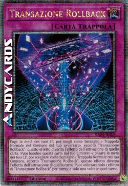 Transazione Rollback