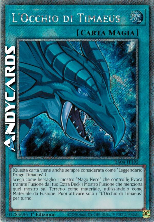 yugioh the eye of timaeus card RA04-EN192 Prices | Quarter Century Stampede This is of the Common rarity. TTP1-JP018 The Eye of Timaeus