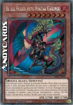 RE DEL FUOCO ALTO AVATAR GARUNIX