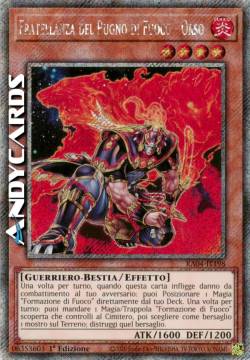 FRATELLANZA DEL PUGNO DI FUOCO - ORSO