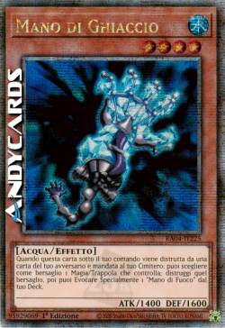 MANO DI GHIACCIO